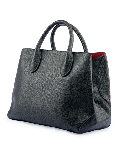 Luxury Pebbled Calfskin Handbag & Tote